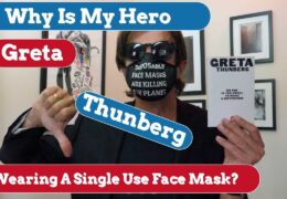 Why Is Greta Thunberg Wearing Single Use Disposable Face Mask?